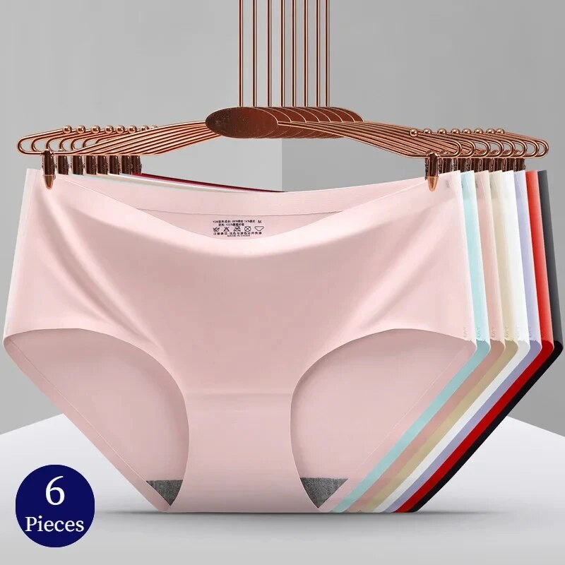 Multi Pack Underwear - 6 개/몫 원활한 팬티 여성 얼음