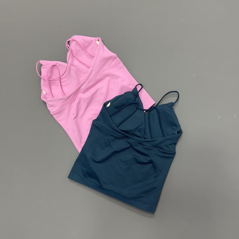 스포츠 탱크탑 여성 슬림 바디 쉐이핑 요가 홀터 짐 러 - Suspender Tank Top 리뷰 및 가격