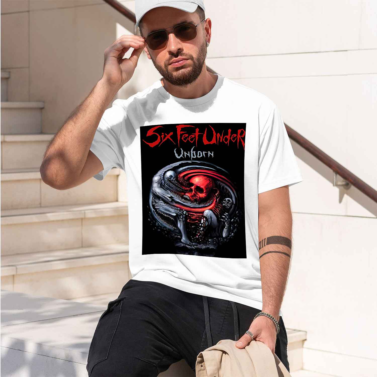 Six Feet Under – Unborn back 2 - Undershirt Crew Neck 리뷰 및 가격
